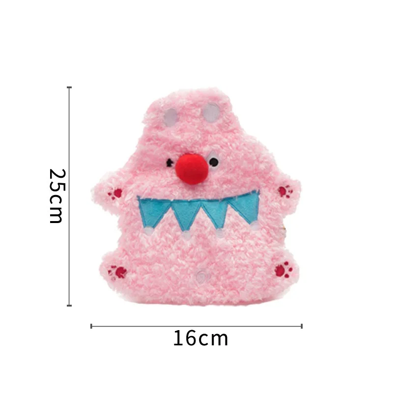 Tapete de juguete de papel de felpa para mascotas, colchoneta para dormir, rechinar los dientes, sonido de felpa, hacer cachorros, accesorios de juguetes interactivos - imagen 5