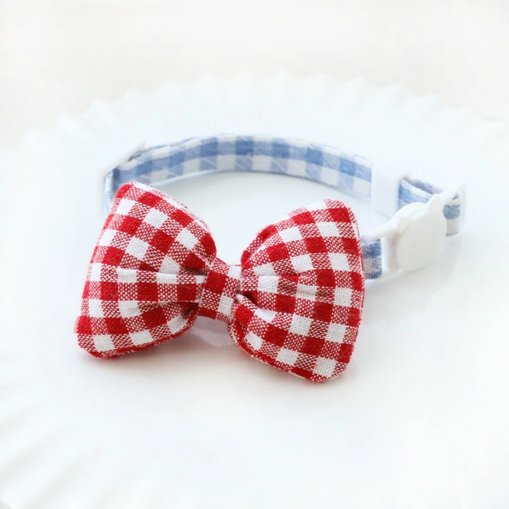 Collar ajustable con lazo floral para gatos y perros pequeños-medianos - imagen 4