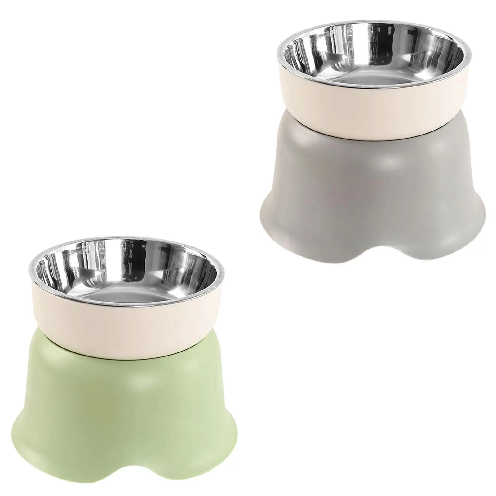 Raised Cat Bowl Pet Bowl Sturdy Dog Bowl,Detachable Stainless Steel Bowl,Cat Feeder,Cat Food Dish for Dog Pet Puppy Cats Raised Cat Bowl Pet Bowl Sturdy Dog Bowl,Detachable Stainless Steel Bowl,Cat Feeder,Cat Food Dish for Dog Pet Puppy Cats