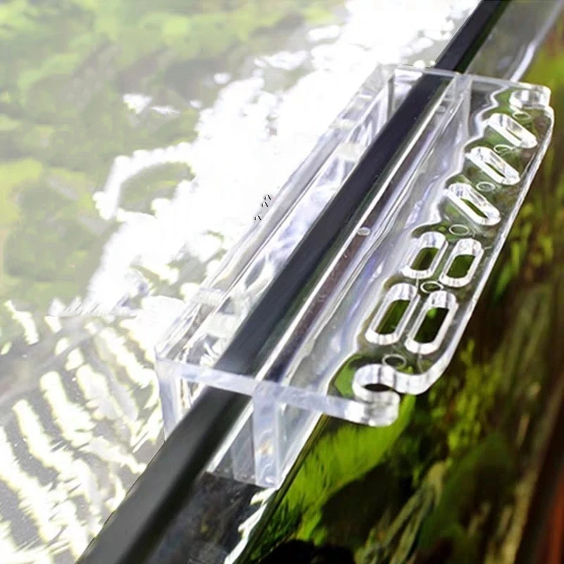 Estante de almacenamiento de herramientas para plantas de acuario, soporte acrílico para herramientas de limpieza de césped y agua para p pinzas, raspador, tijera, 1 ud. - imagen 2