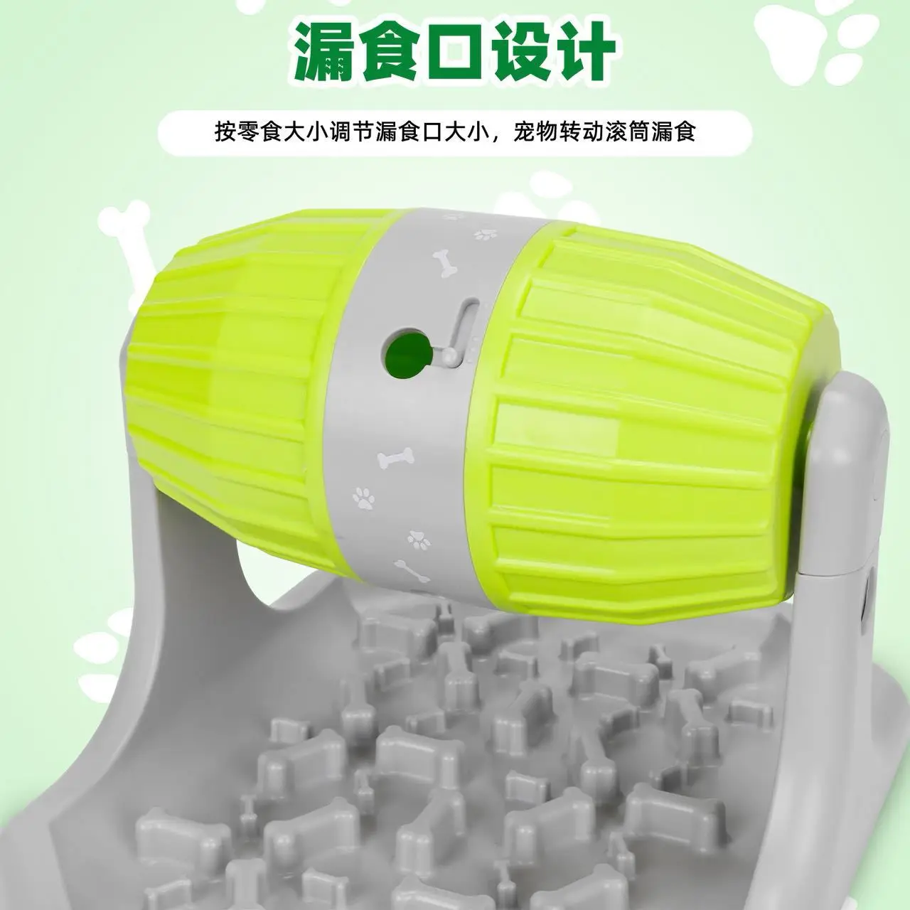 Nuevo Alimentador para mascotas, juguete educativo para perros, rodillo con fugas, bola de comida para gatos, cuenco de comida lenta, alimentador, suministros para mascotas - imagen 4