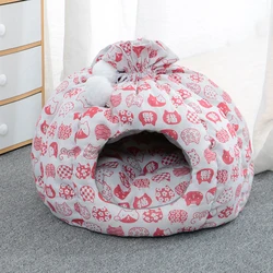 Cama nido térmica para gatitos – Colchoneta lavable y extraíble