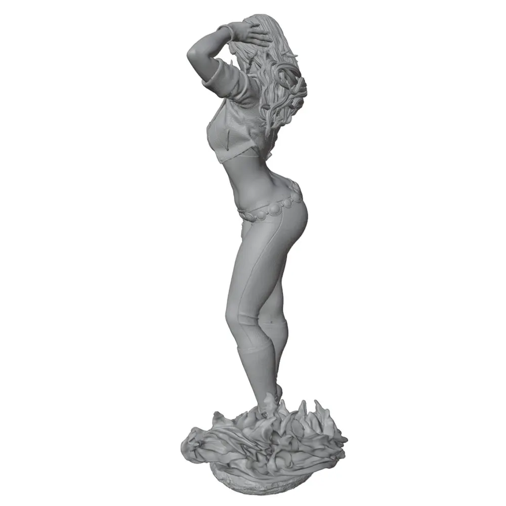 Figurita de resina sin pintar para juegos de rol y colección - imagen 3