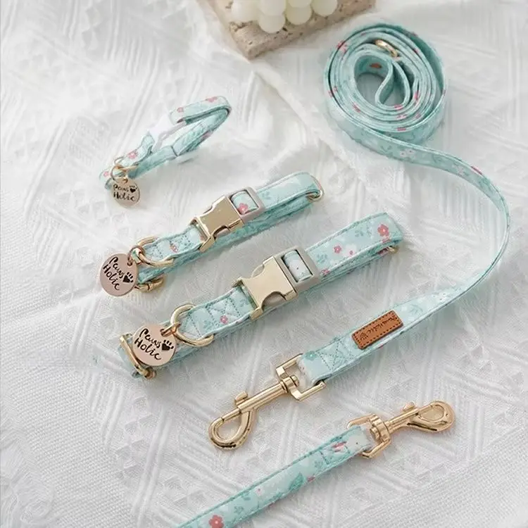 Collar para perro de tamaño pequeño y mediano, correa para mascotas al aire libre, Collar creativo, hipoalergénico, algodón suave para bebé, tamaño ajustable - imagen 2