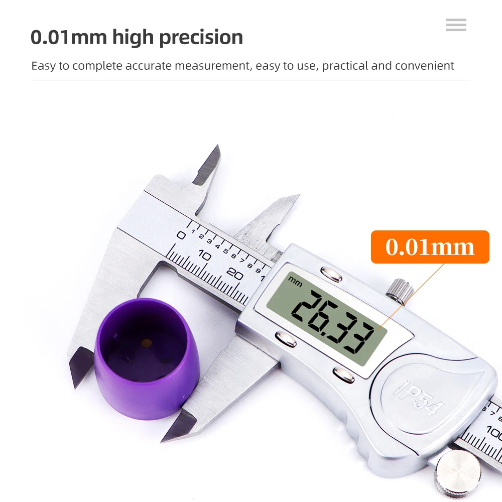 0-150mm Vernier Caliper Digital Pachometer Measuring Tools Electronic Ruler Stainless Steel Vernier Caliper with Box - imagen 3