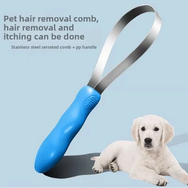 Cepillo de pelo para perros y gatos, peine de pelo de caballo para afeitar, artefacto de pelos largos, mantenimiento, herramienta de amor para mascotas, artefacto de eliminación de pelos