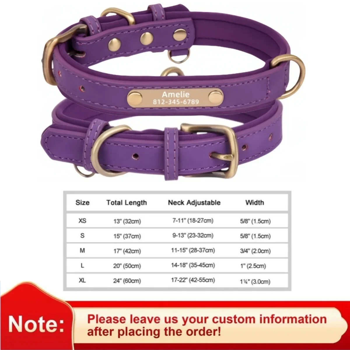 Purple Collars