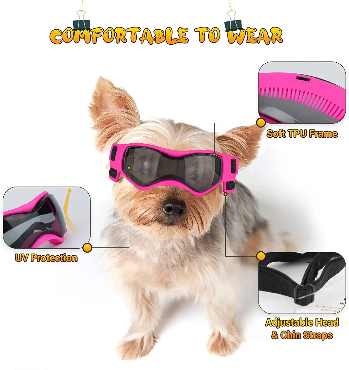 Gafas protectoras con marco suave