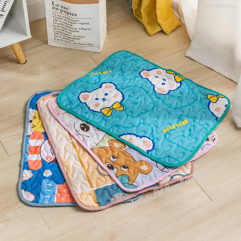 Estera de algodón antideslizante para mascotas, estera lavable para perros, manta para gatos, sofá, cama transpirable para perros pequeños, medianos y grandes - imagen 4