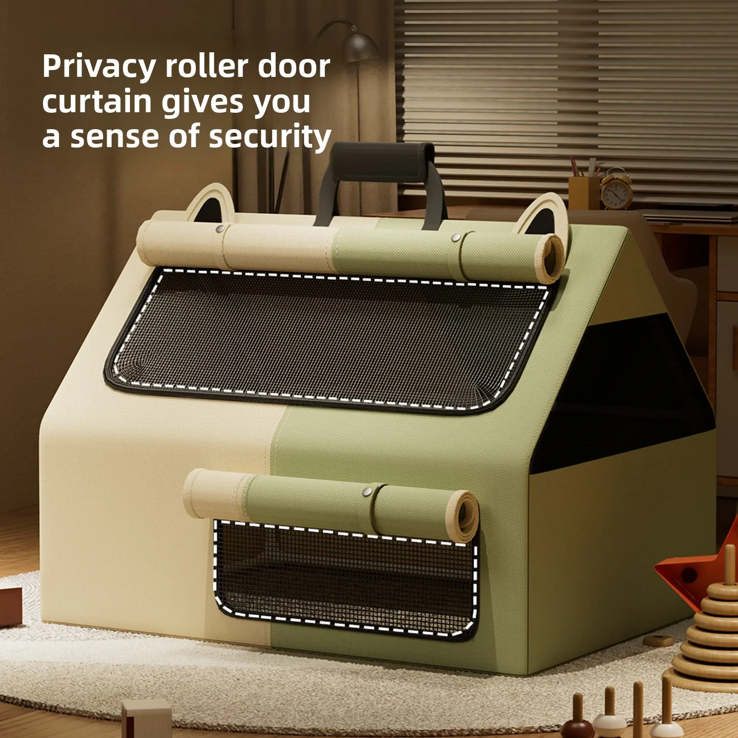 Sala de parto para gatos, nido de producción especial para gatos femeninos, embarazo para mascotas, habitación de maternidad, tienda de aislamiento de nido cerrado para mascotas