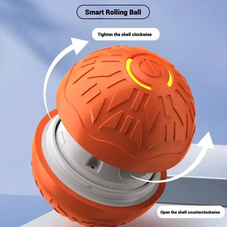 Pelota interactiva para saltar para mascotas con luces coloridas, evita obstáculos y juguete eléctrico inteligente recargable para perros, suministros para mascotas - imagen 4