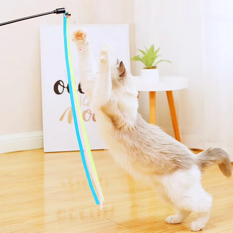 Juguete interactivo para gato – Varilla teaser con borla - imagen 2