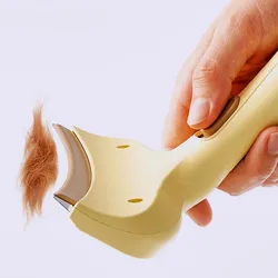 Cepillo automático con botón para perros y gatos