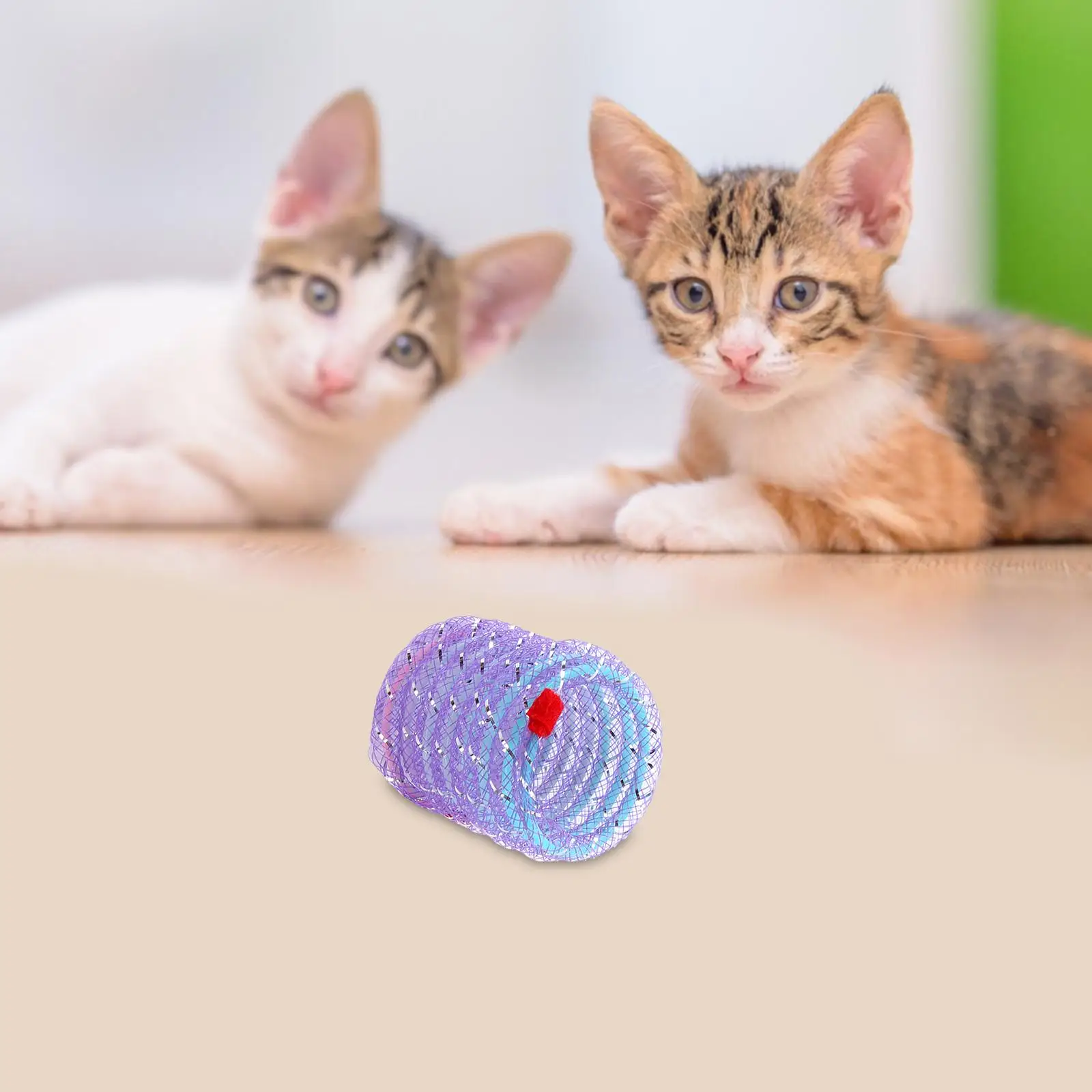 Juguete de primavera para gato, ejercitador interactivo para saltar - imagen 3