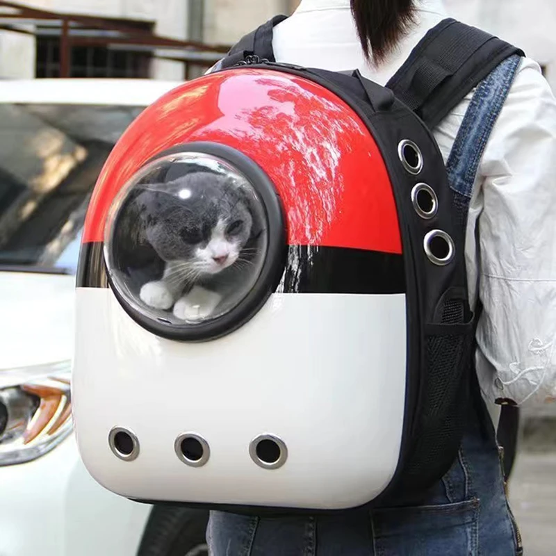 Mochila de viaje al aire libre para cachorros y gatos, bolsa de transporte transpirable, cápsula espacial para Mascotas, suministros para gatos y cabras, dla kota - imagen 5