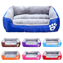 Cama nido acolchada suave para perros y gatos