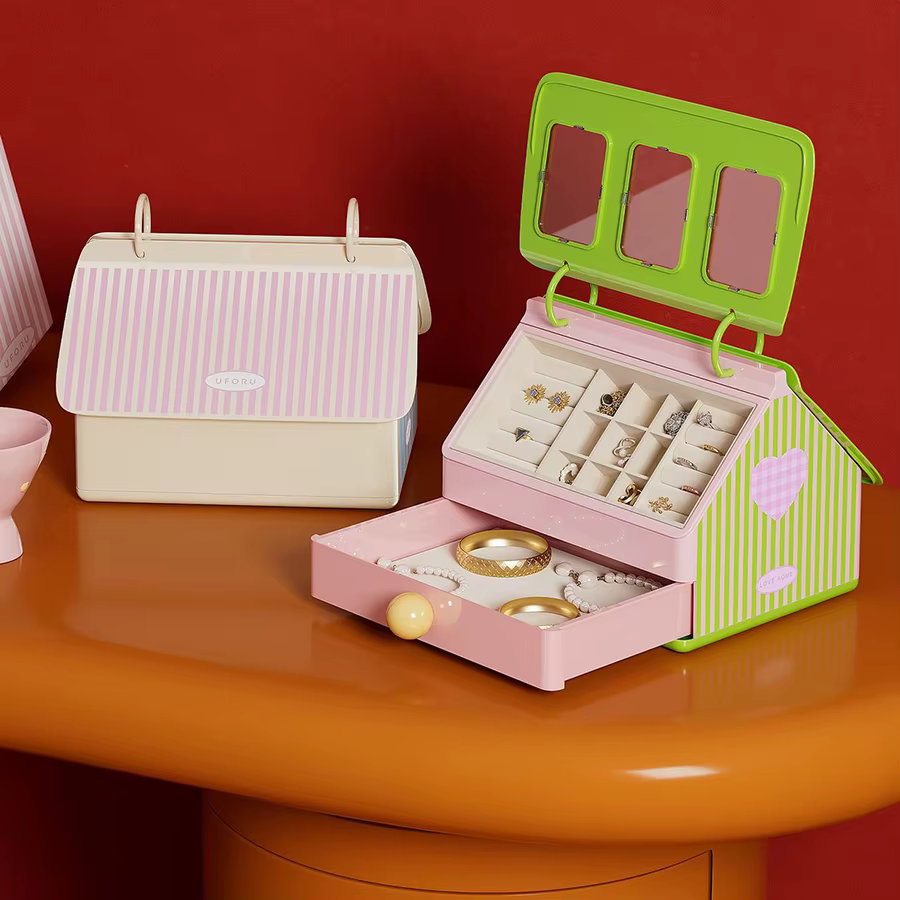 Caja joyas estilo cajón para collares y medallas de mascotas - imagen 3