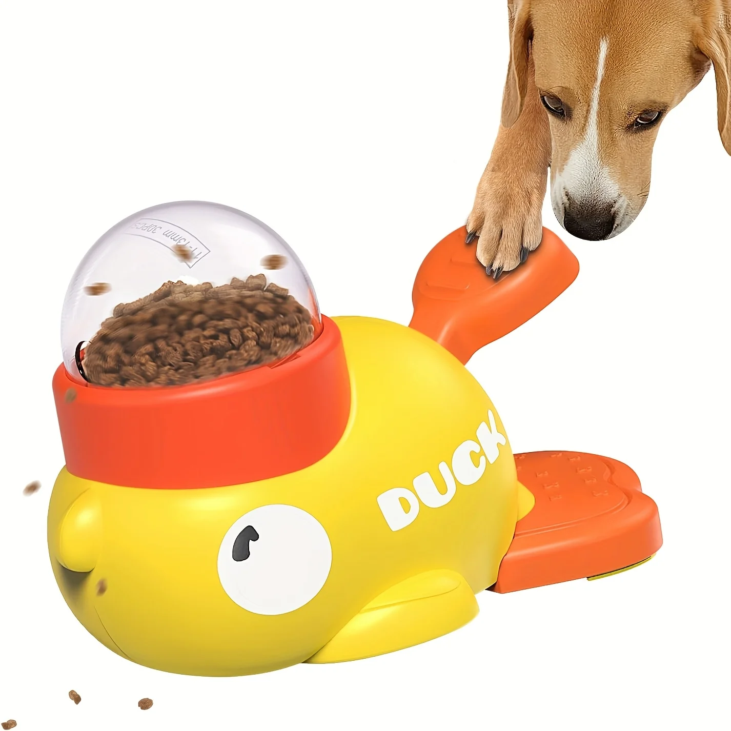 Juguete interactivo dispensador de aperitivos para perros Push-Push, alimentador de rompecabezas de comida lenta, promueve un comer saludable y el desarrollo intelectual - imagen 4