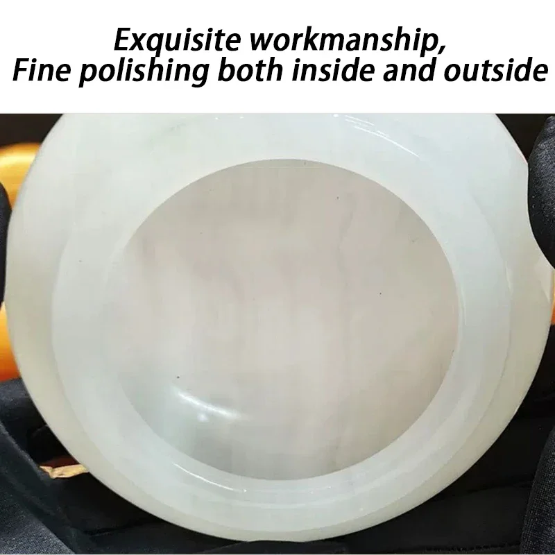 Urnas pequeñas de Jade para mascotas, cenizas conmemorativas funerarias, urna para cenizas para perros y gatos, huella de mascotas, caja para cenizas para cachorros, urna para gatos, Mini 220ML - imagen 4