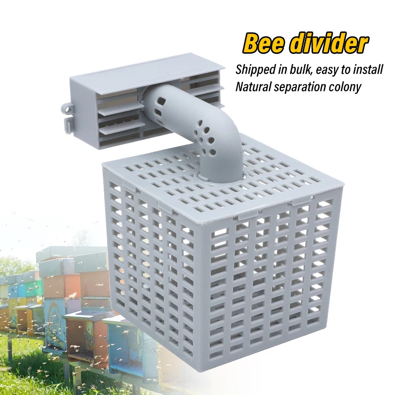 Herramienta para colmena de abejas, divisor automático de abejas para evitar escapar los abejas, quitar herramientas de apicultor, accesorios para colmena, 1 Uds.