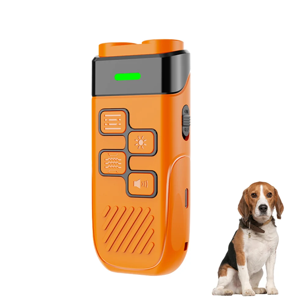 Repelente ultrasónico para perros reduce ladridos – LED recargable - imagen 2