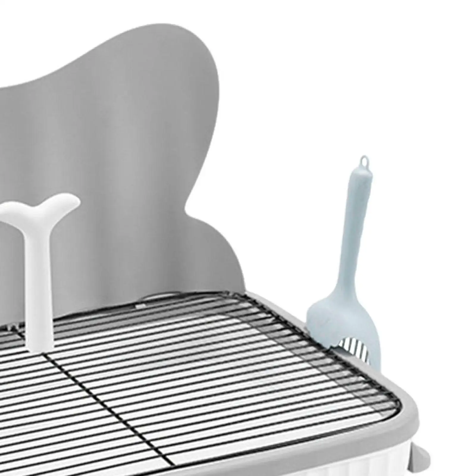 Dog Toilet Sturdy Urine Pad Training Tool Waterproof Fast Cleaning with Splash