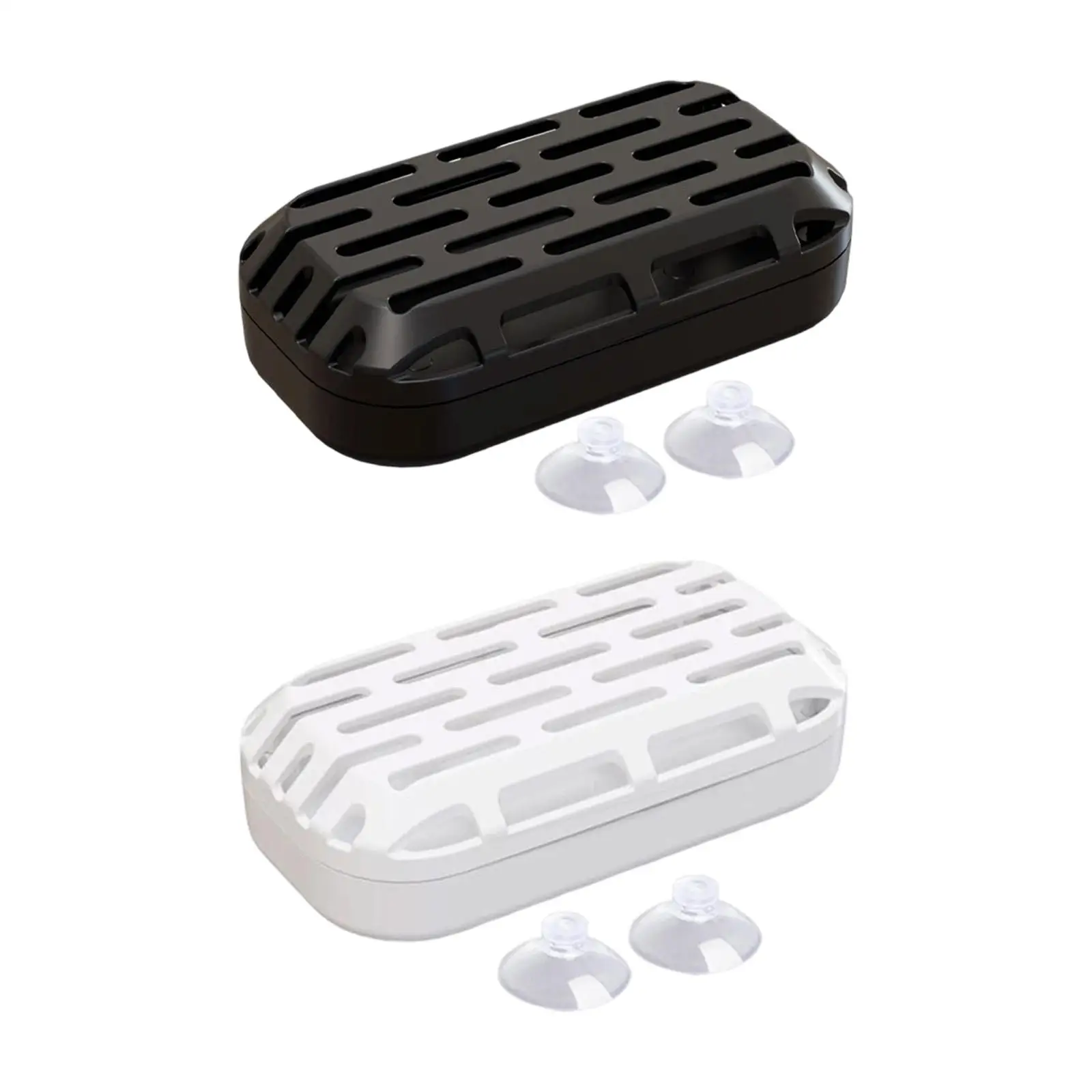 Accesorios para hábitat de tortugas, caja de recolección de residuos para terrario, mantenimiento de jaulas de tortugas secas y acuario - imagen 2