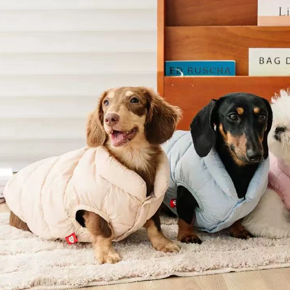 Abrigo sin mangas para perro Wiener – Cálido y ligero para invierno - imagen 2