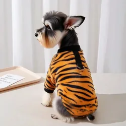 Traje franela para perros pequeños y medianos – Abrigo otoño invierno