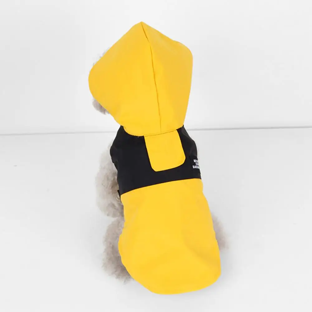 Chubasquero elegante para cachorros, chaqueta de lluvia con forro polar interior a prueba de lluvia, Color brillante, cobertura de cuerpo completo - imagen 3
