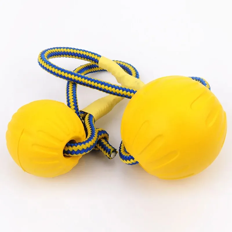 Bola de goma sólida indestructible de 7/9cm, entrenamiento para perros, juego de masticar, juguete para morder, juguetes interactivos para perros pequeños, medianos y grandes