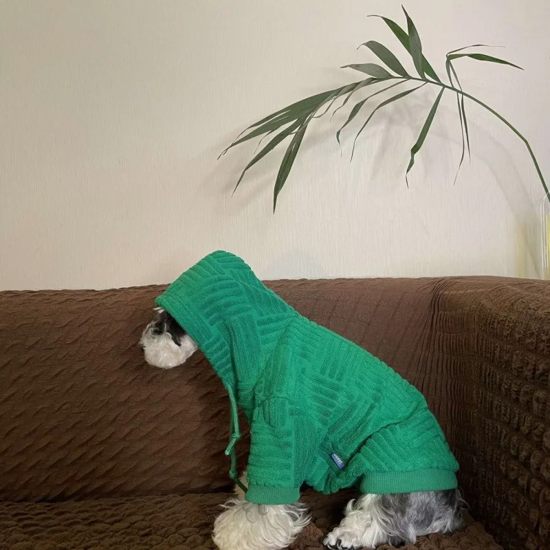 Sudadera con capucha para mascotas, ropa para perros y gatos, ropa para perros pequeños, Bulldog Francés, Schnauzer, suéter más cálido - imagen 3