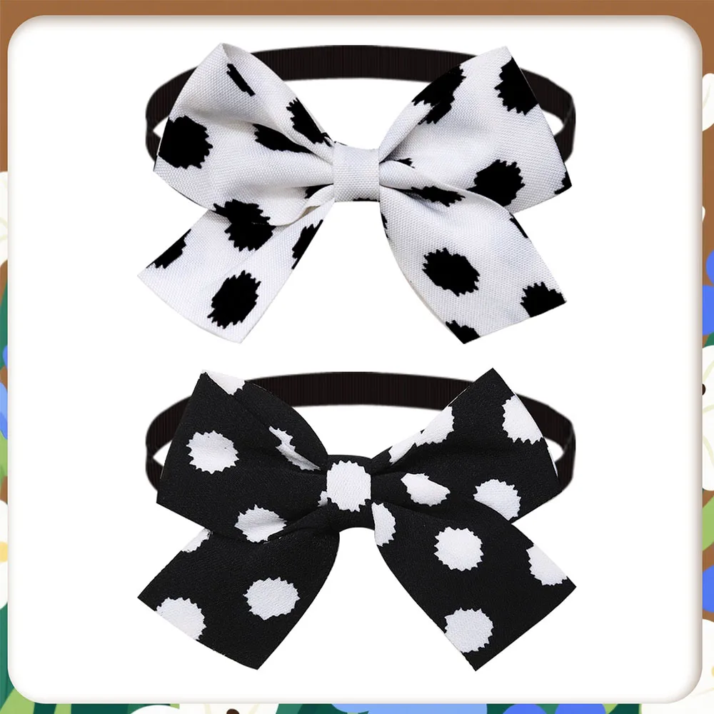 50 Uds. De pajaritas para perros a la moda, nuevos accesorios ajustables para Collar de pajarita para perros pequeños y gatos, suministros para mascotas, cuidado de perros pequeños - imagen 5