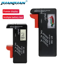 Probador de batería portátil BT-168/BT-168D probador de capacidad de batería Universal AAA AA medidor de batería de botón analizador a cuadros