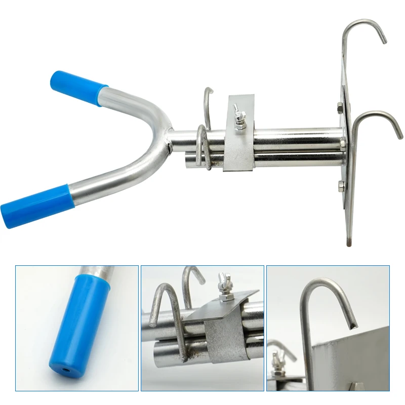 Nueva herramienta de castración de cerditos para ganado, estante de castración de acero inoxidable para herramienta de castración de animales pequeños - imagen 4