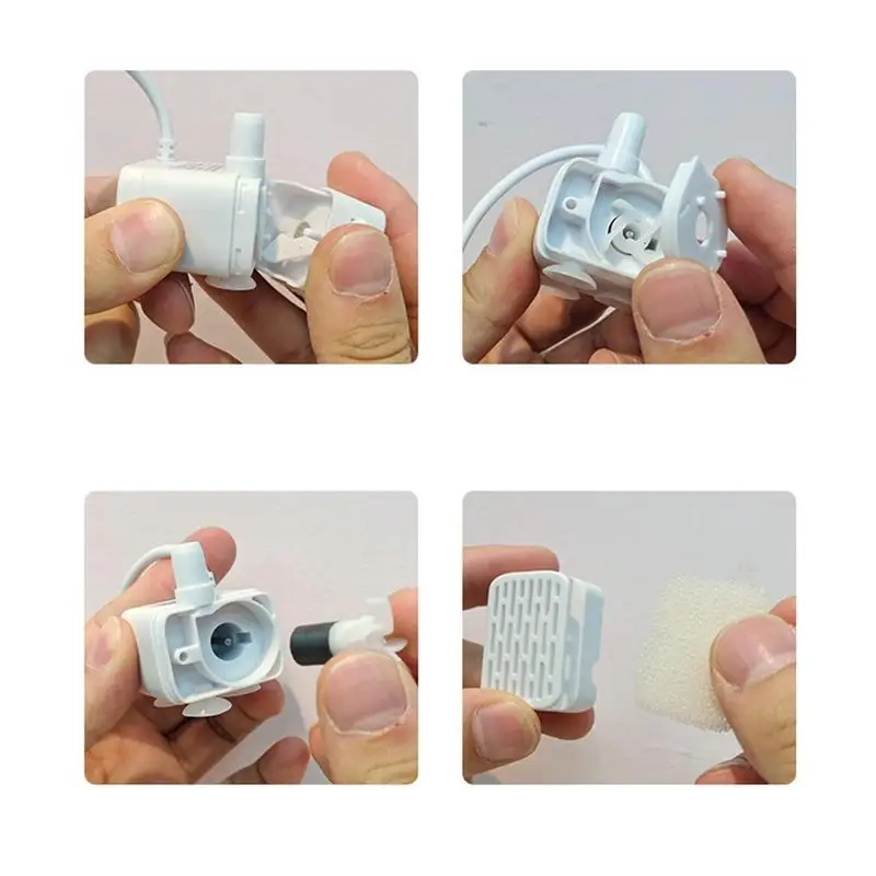 Bomba de fuente de agua para perros, repuesto para fuente de mascotas, accesorio para manualidades DIY, cultivo sin suelo - imagen 3