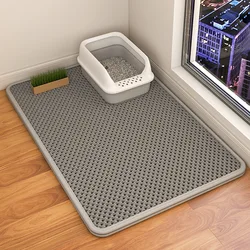 Estera para caja de arena de gatos - impermeable y de doble capa