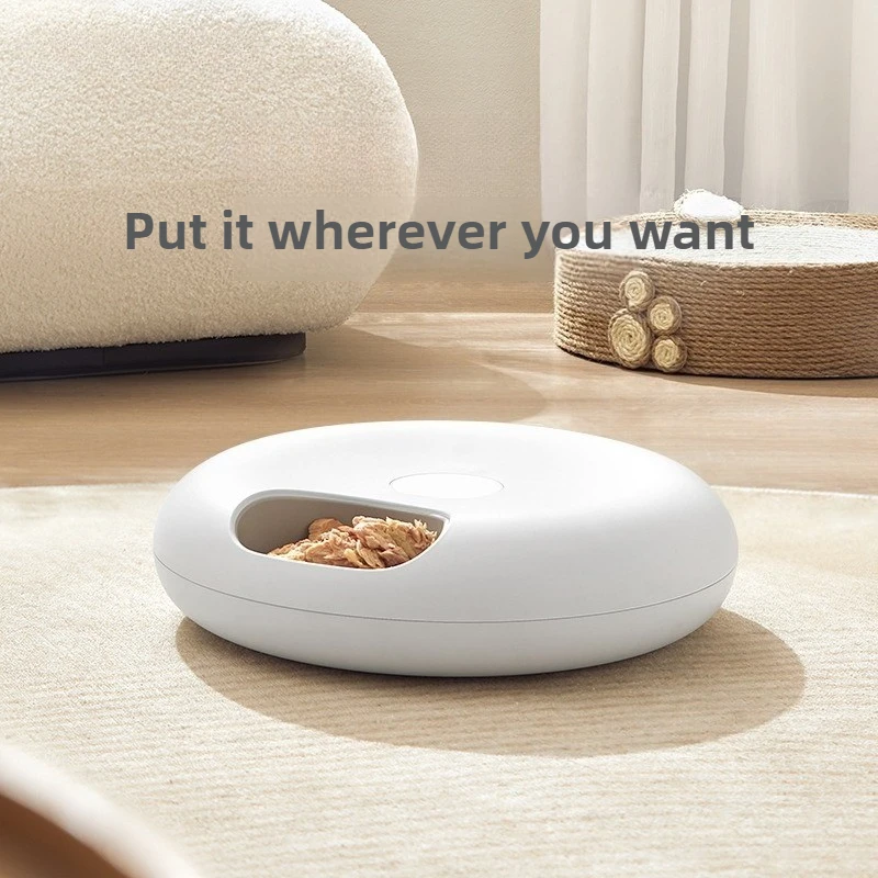 Comedero automático para gatos, accesorios inteligentes para gatos, comederos para perros pequeños, cuenco de alimentación dietética para gatitos, suministros para comederos para gatos y cachorros - imagen 4