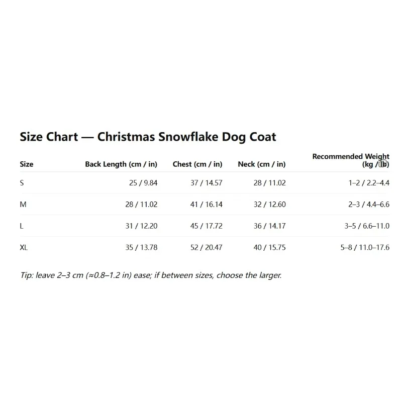 Traje cálido para mascotas para perros pequeños/medianos, abrigo navideño con copo de nieve para perros con capucha, chaqueta de invierno con forro de felpa, - imagen 3