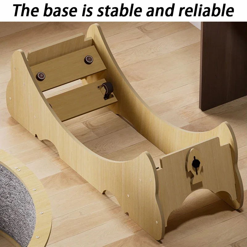 XL, cinta de correr grande silenciosa para gatos, juguete, rueda para correr, cinta de correr para gatos, alfombra desmontable, ejercicio físico para mascotas, mascotas, Parkour Home - imagen 3