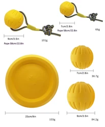 Juguete flotante para perros – masticable, higiene dental y juego