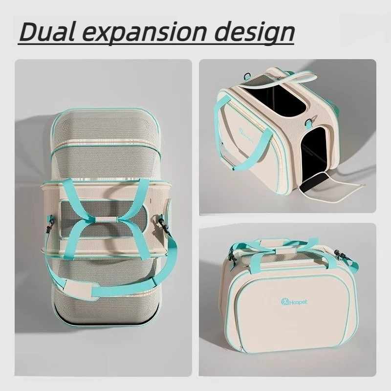 Transportín desmontable transpirable para gatos y perros pequeños - imagen 3