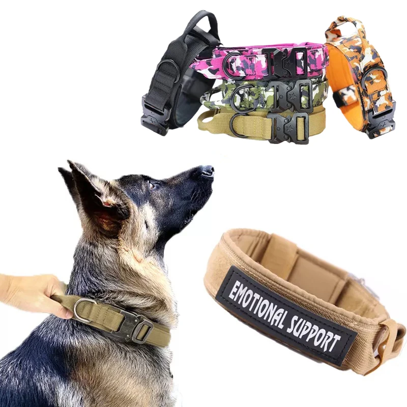 Collar táctico de entrenamiento para perros de policía