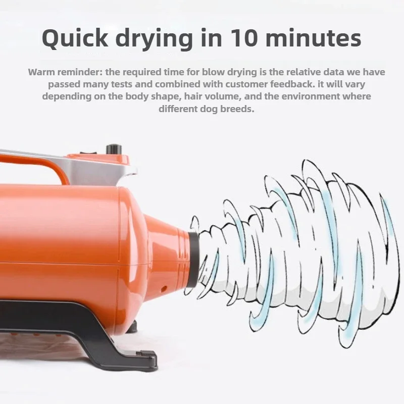 Secadores profesionales para perros, tienda de mascotas, secadores grandes Golden Retriever, soplador con calefacción, máquina secadora de perros de doble Motor silenciosa con soporte - imagen 4