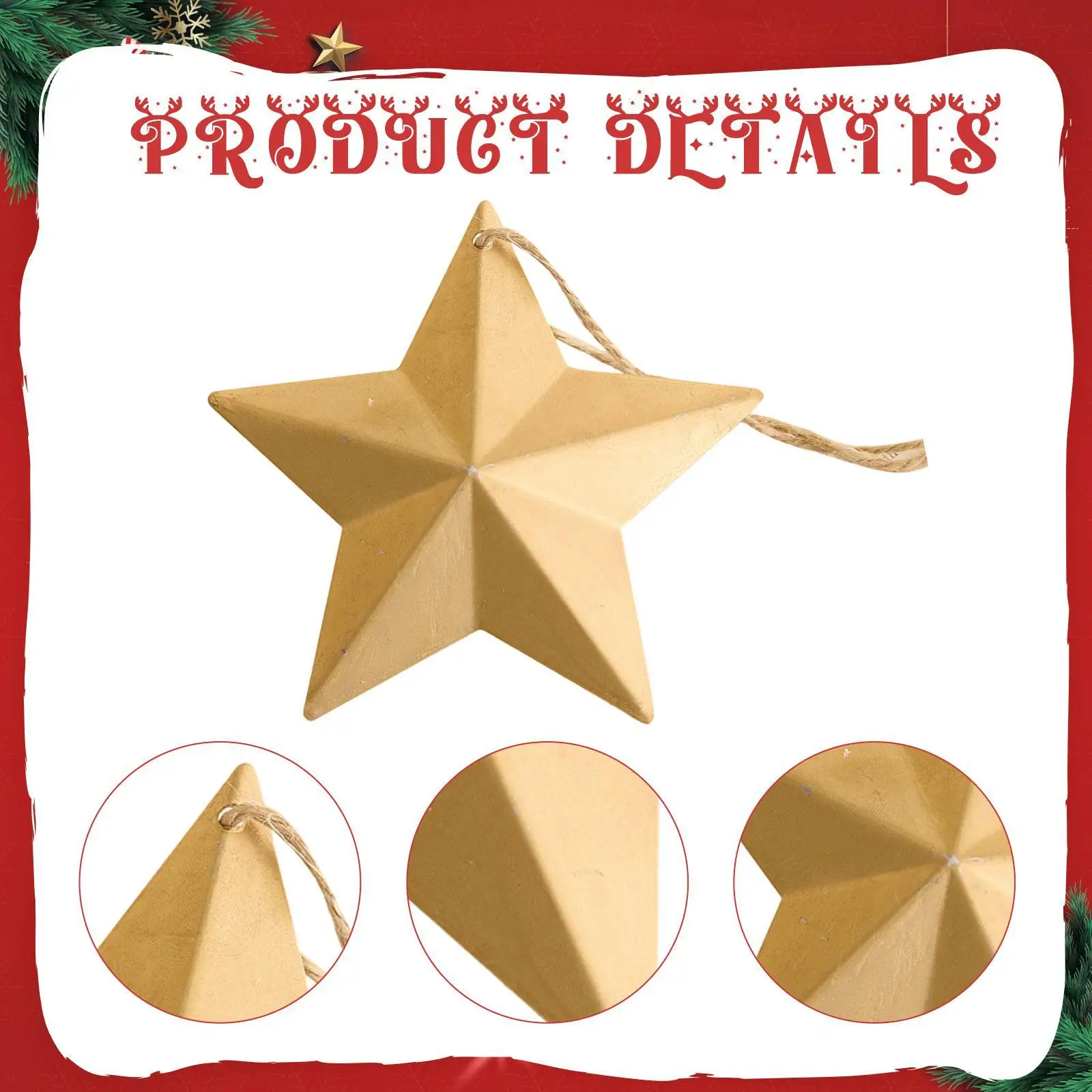 Christmas Tree Hanging Ornament Pendant Decorative Creative Christmas Decoration Gift for Restaurant Anniversary Thanksgiving