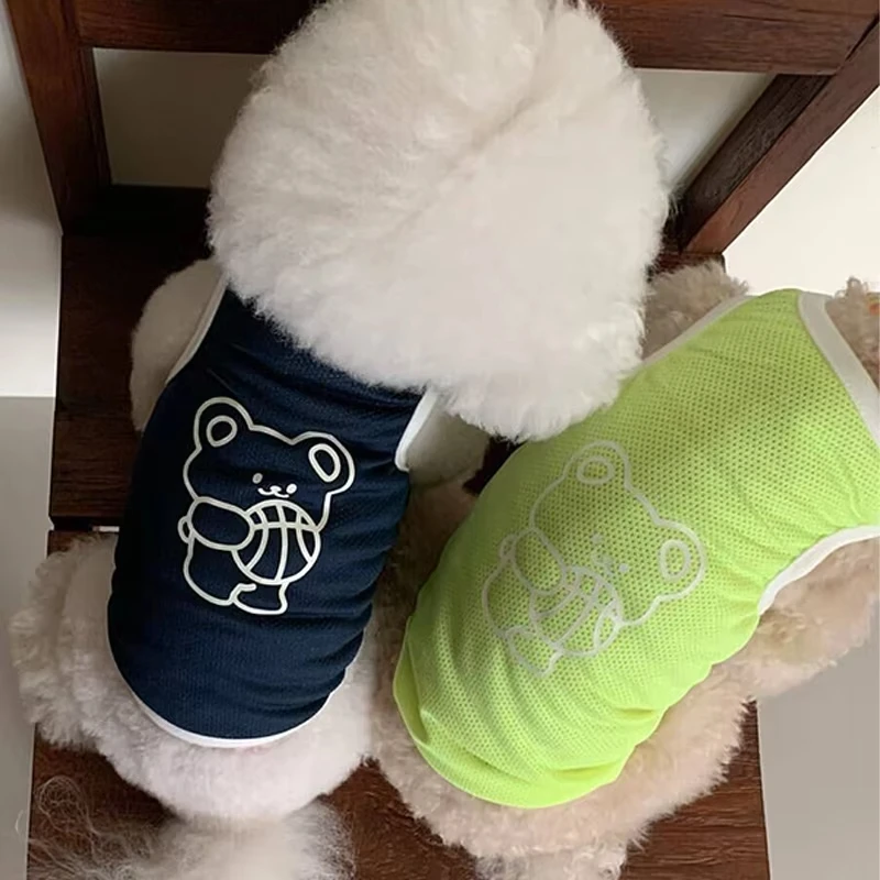 Chaleco malla transpirable para perros Chihuahua y Bulldog - imagen 4