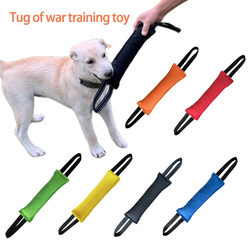 Palo de mordida para perros de entrenamiento, juguete interactivo de remolque de guerra para mascotas, molienda de dientes de perro, juguete duradero, suministros de adiestramiento al aire libre para mascotas