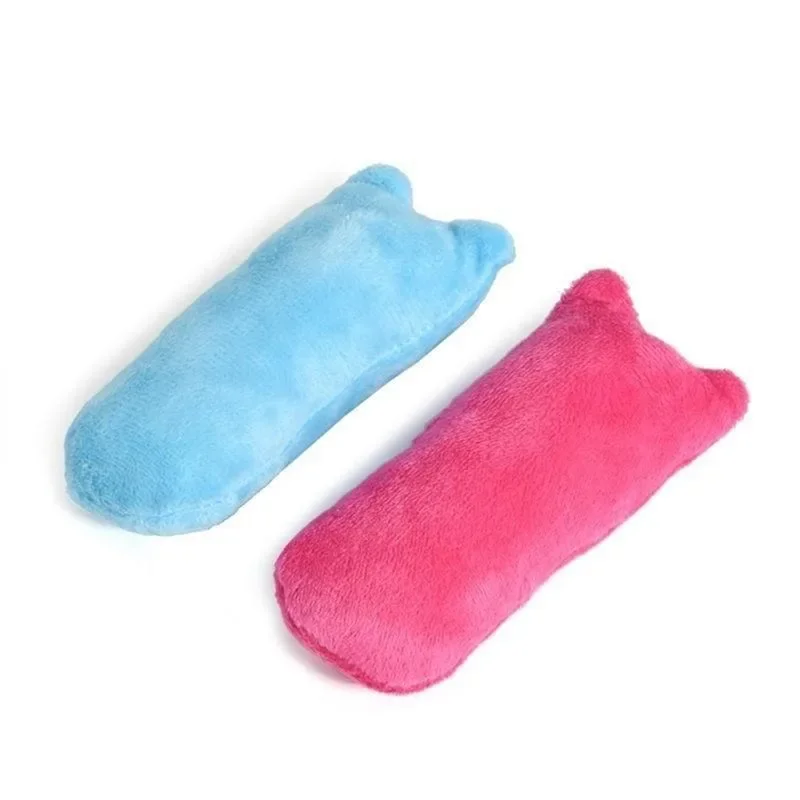 Juguetes de hierba gatera para mascotas, piezas de felpa interactiva y divertida, supersuave, para rechinar dientes de gato, garras, mordedura de pulgar, 1 unidad - imagen 5