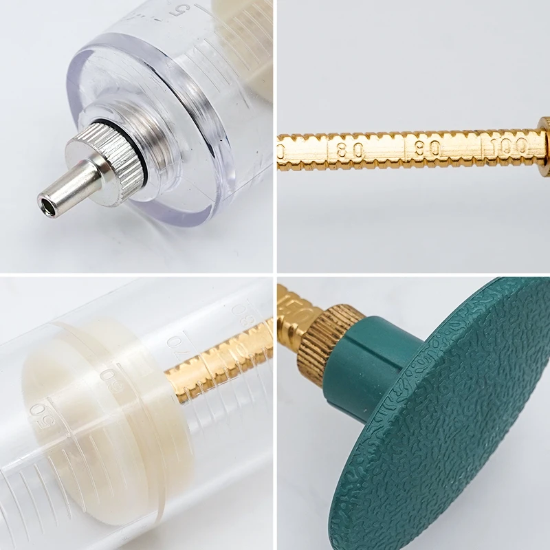 Jeringa de alimentación para loros y palomas, alimentador de aves de inyección veterinaria, mezcla de silicona, 1 piezas, 10/20/30/50/100ml - imagen 4