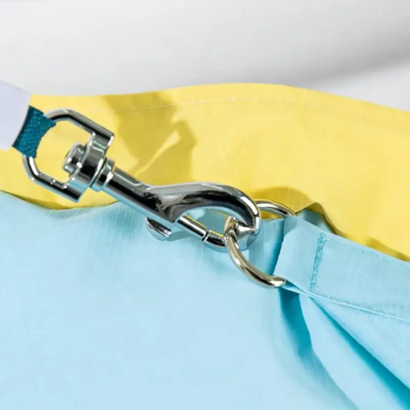 Impermeable reflectante para perros pequeños y medianos bloques color